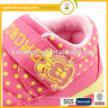 2015 Real Patch Haken &amp; Loop (Klettverschluss) Baby Tpr Baumwollgewebe Chaussure Enfant Schöne Winter Baby Girls Schuhe Hot Sale